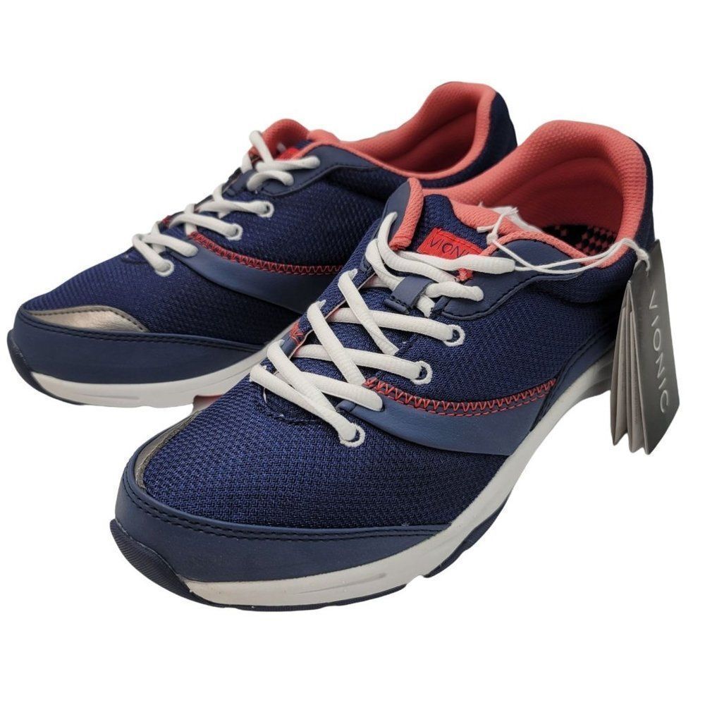 Vionic Womens Size 7 Sneakers Athetic Active New Blue Walking Shoes Running - Picture 2 of 11